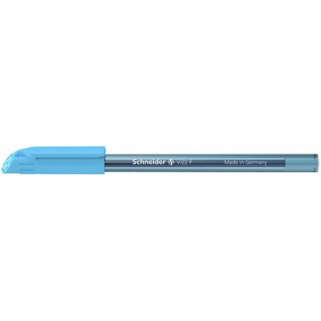 Długopis schneider vizz, f, 1szt., jasnoniebieski - 10 szt