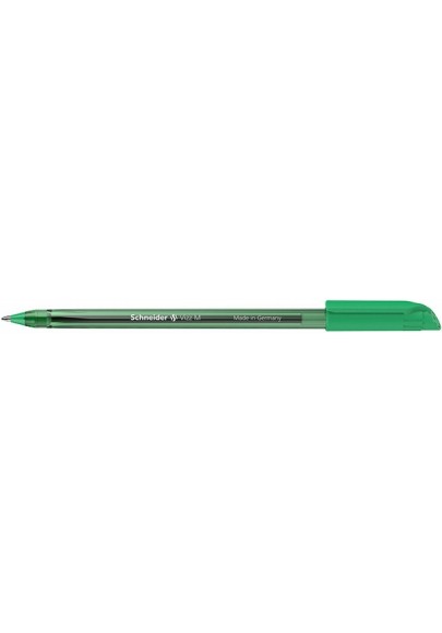 Długopis schneider vizz, m, 1szt., zielony - 10 szt