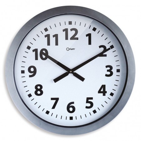 Zegar ścienny CEP Giant, 60cm, srebrny