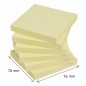 Karteczki samoprzylepne post-it® super sticky (654-p6sscy-eu), 76x76mm, 5+1x90 kart., żółte, 1 bloczek gratis