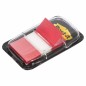 Zakładki indeksujące post-it® (680-1), pp, 25,4x43,2mm, 50 kart., czerwone