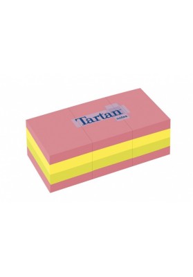 Karteczki samoprzylepne tartan™ (5138-n), 38x51mm, 12x100 kart., mix kolorów