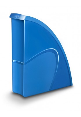 Pojemnik na dokumenty CEPPro Gloss, polistyren, niebieski