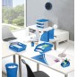 Podkładka na biurko CEPPro Gloss, niebieska