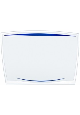 Podkładka na biurko cep ice, 65,6x44,8cm, transparentna niebieska