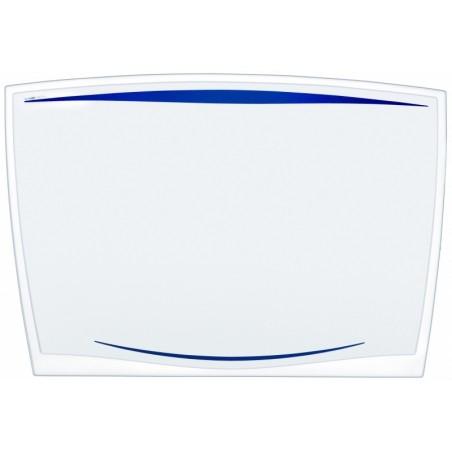 Podkładka na biurko cep ice, 65,6x44,8cm, transparentna niebieska