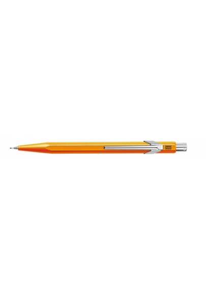 Ołówek automatyczny caran d'ache 844, 0,7mm, pomarańczowy