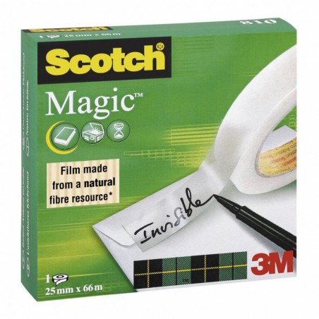 Taśma biurowa scotch® magic™ (810-2566), matowa, 25mm, 66m