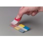 Zakładki indeksujące post-it® do archiwizacji (686-ryb), pp, silne, 38x25,4mm, 3x22 kart., mix kolorów