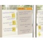 Arkusze konferencyjne post-it® super sticky, na ścianę, 58,4x50,8cm, 8 paski command™, 2x20 kart., białe