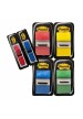 Zestaw promocyjny POST-IT® (680-VAD5EU), PP, 25,4x43,2mm/11,9x43,2mm, 4x50/2x24 kart., mix kolorów