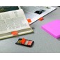 Zakładki indeksujące post-it® (680-o2eu), pp, 25,4x43,2mm, 2x50 kart., pomarańczowy