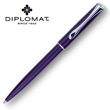 Długopis diplomat traveller, fioletowy