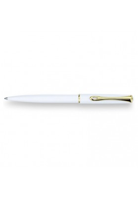 Długopis DIPLOMAT Traveller, biały/złoty