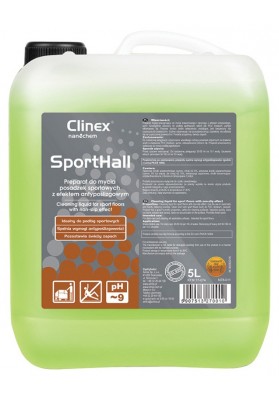 Preparat myjąco-pielęgnujący CLINEX Sposrthall 5l 77-074, do mycia podłóg