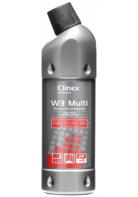 Preparat CLINEX W3 Multi 1L 77-076, do mycia sanitariatów i łazienek, skoncentrowany