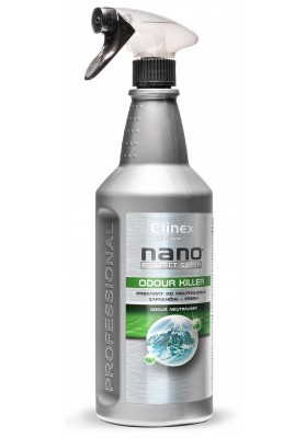 Preparat do neutralizacji zapachów CLINEX Nano Protect Silver Odour Killer 1L 70-348, fresh