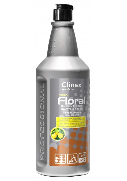 Uniwersalny płyn clinex floral citro 1l, do mycia podłóg