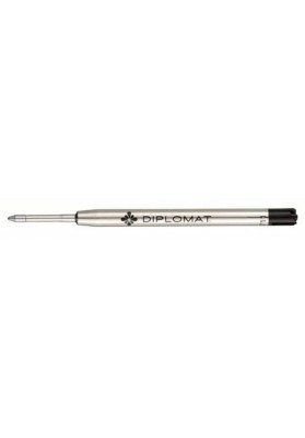 Wkład do długopisu DIPLOMAT do serii Excellence A Plus, Excellence A2, Aero, Optimist, Esteem, Traveller, Magnum, F, czarny