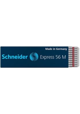 Wkład Express 56 M do długopisu SCHNEIDER, M, format D, czerwony