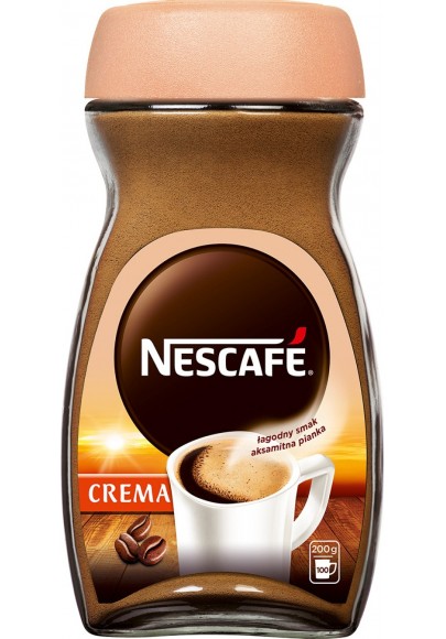 Kawa nescafe creme sensazione, rozpuszczalna, 200g - 6 szt
