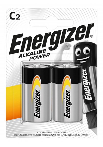 Bateria energizer alkaline power, c, lr14, 1,5v, 2szt.