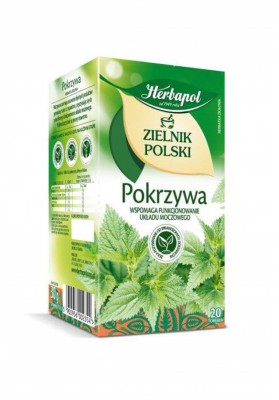 Herbata HERBAPOL Zielnik Polski, pokrzywowa, 20 torebek