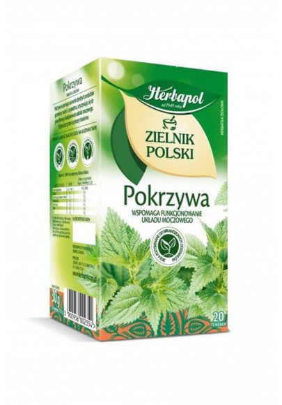 Herbata herbapol zielnik polski, pokrzywa, 20 torebek