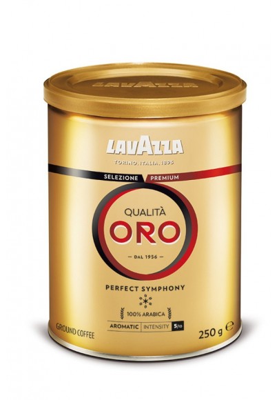 Kawa lavazza qualita oro, mielona, w puszce, 250 g
