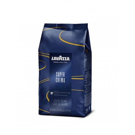 Kawa lavazza super crema espresso blue, ziarnista, 1 kg