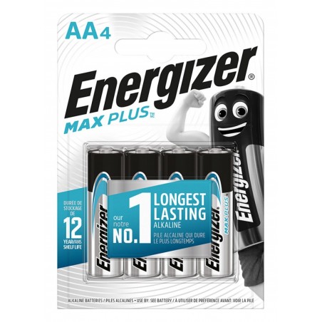 Bateria ENERGIZER Max Plus, AA, LR6, 1,5V, 4szt.