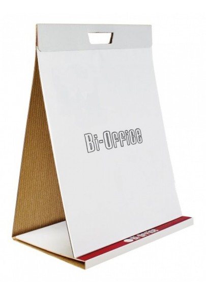 Flipchart-blok bi-office, samoprzylepny, 50x58,5cm, gładki
