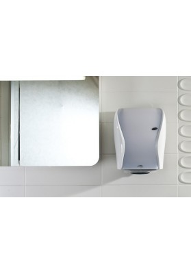 Podajnik ręczników papierowych HAGLEITNER Xibu Sense Towel, optyczny, biały