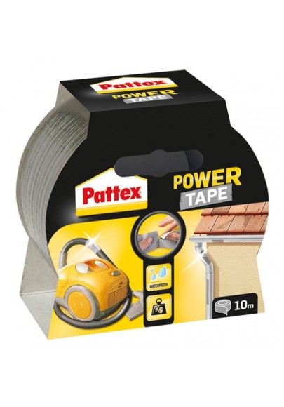 Taśma pattex power tape, 48mm x 10m, srebrna