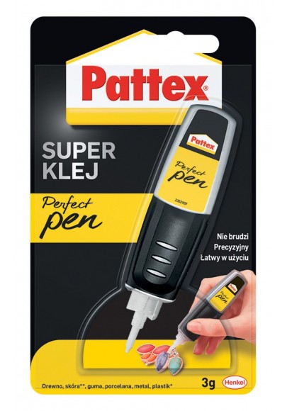 Klej super pattex perfect pen, 3g