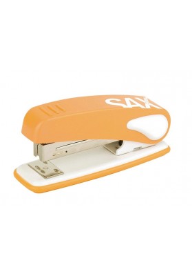 Zszywacz SAX239 Design, zszywa do 25 kartek, display, pomarańczowy