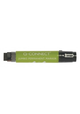 Marker przemysłowy q-connect jumbo, ścięty, 2-20mm (linia), czarny