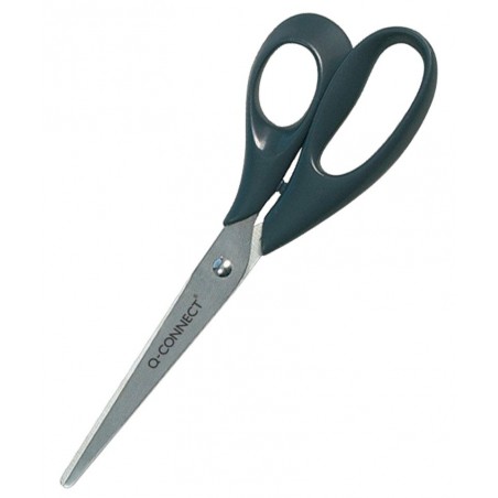 Nożyczki biurowe Q-CONNECT, klasyczne, 21cm, czarne