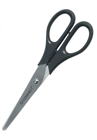 Nożyczki biurowe q-connect, klasyczne, 17cm, czarne