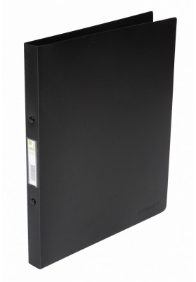 Segregator ringowy Q-CONNECT, PP, A4/4R/16mm, transparenty czarny