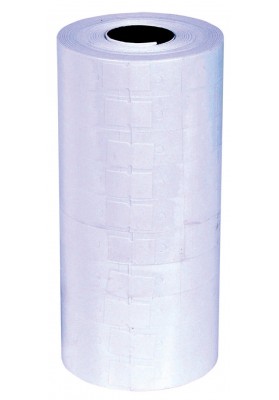 Etykiety do metkownic Q-CONNECT, 21x12mm, jednorzędowe, białe