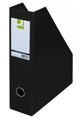 Pojemnik na dokumenty Q-CONNECT, PVC, A4/76, czarny