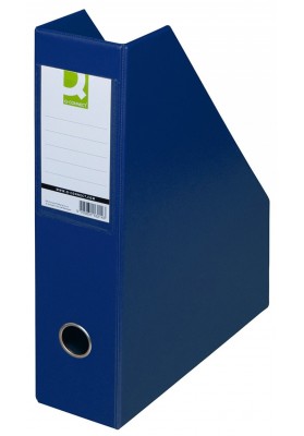 Pojemnik na dokumenty Q-CONNECT, PVC, A4/76, ciemnoniebieski