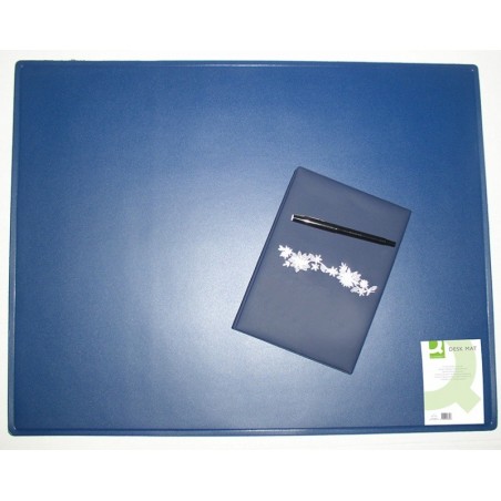 Podkładka na biurko Q-CONNECT, 63x50cm, niebieska