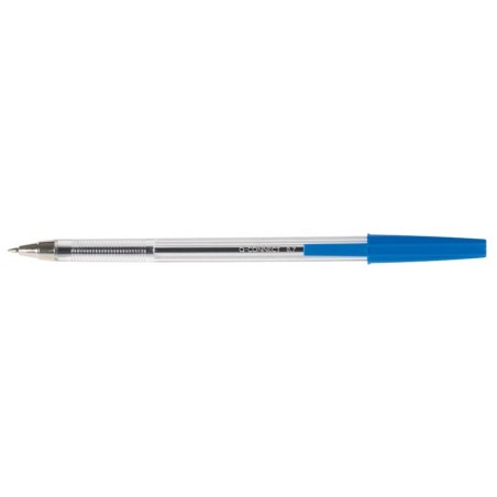 Długopis q-connect z wymiennym wkładem 0,7mm (linia), niebieski - 20 szt