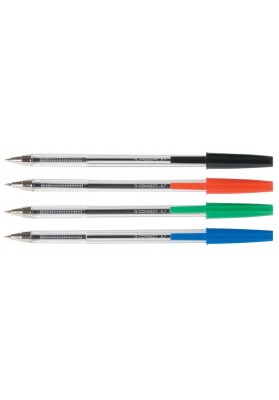 Długopis q-connect z wymiennym wkładem 0,7mm (linia), niebieski - 20 szt