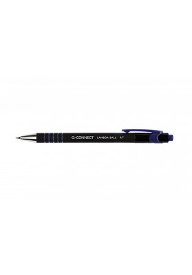 Długopis automatyczny q-connect lambda, 0,7mm, niebieski