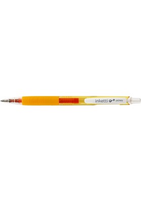 Długopis automatyczny żelowy penac inketti, 0,5mm, żółty