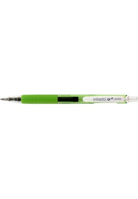 Długopis automatyczny żelowy penac inketti, 0,5mm, jasnozielony