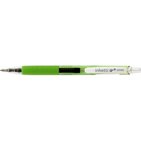 Długopis automatyczny żelowy penac inketti, 0,5mm, jasnozielony